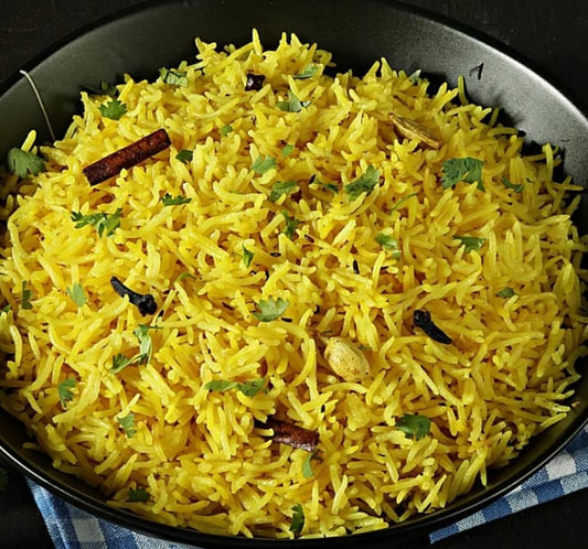 Yellow Basmati Rice (250g - Serves 2)